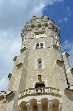 Chateau hluboka Güney Bohemya'da - Çek Cumhuriyeti
