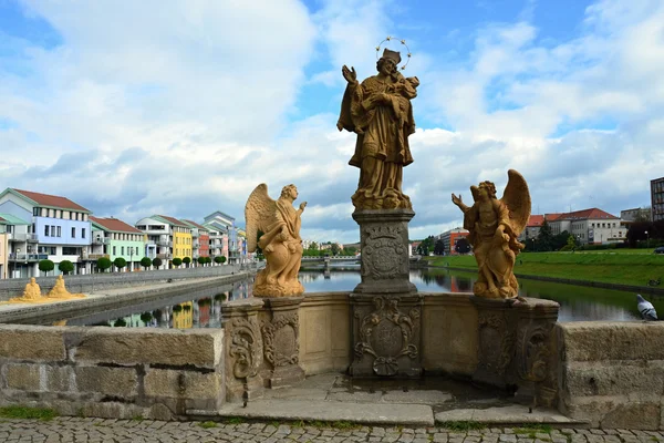 City Sand- Písek in South Bohemia — Stok fotoğraf