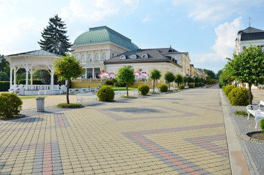 Spa franzensbad Çek Cumhuriyeti - yaya bölgesi