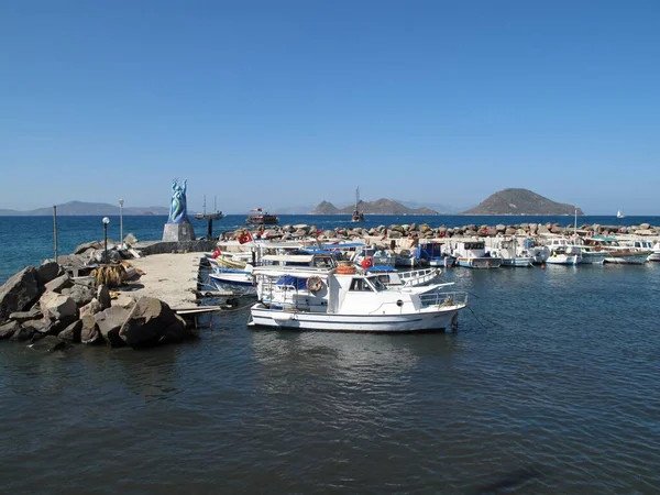 Port Turgutreis Turquie Sur Péninsule Bodrum District Mula — Photo