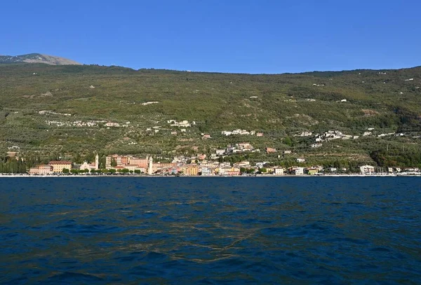 Gezicht Kosten Van Lake Garda Italië Hoerenkast Van Lago Garda — Stockfoto