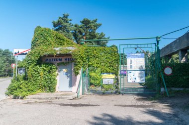 Hel, Polonya - 20 Temmuz 2021: Hel Müzesi.