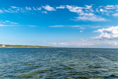 Hel Yarımadası 'ndaki Puck Körfezi' nde Görünüm.