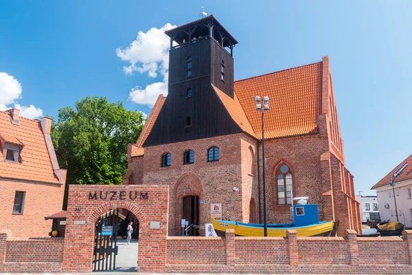 Hel Polen Juli 2021 Visserijmuseum Hel — Stockfoto