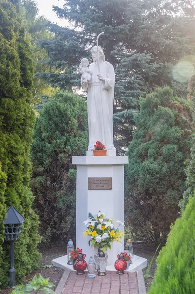 Wladyslawowo Polen Juli 2021 Skulptur Des Heiligen Josef — Stockfoto