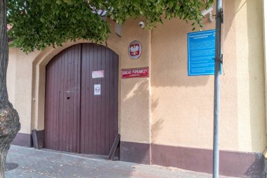 Swiecie, Polonya - 25 Temmuz 2021: Gençlik Gözaltı Merkezi.