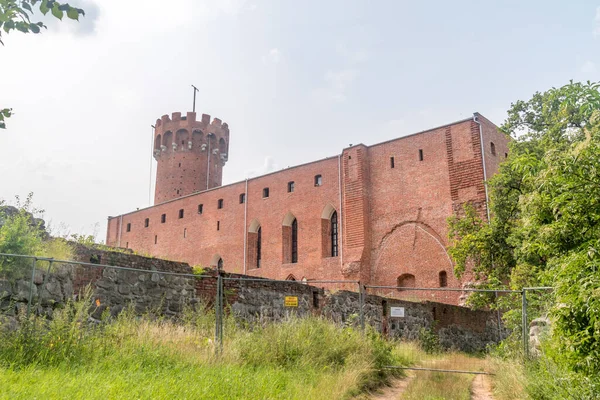 Castillo Teutónico Medieval Swiecie Polonia —  Fotos de Stock