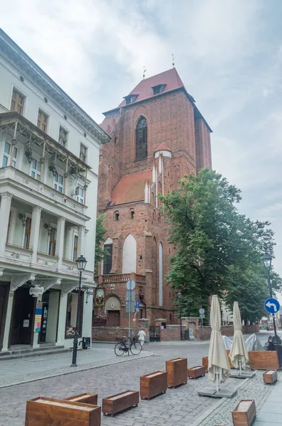 Torun Polen Juli 2021 Kathedrale Der Heiligen Johannes Des Täufers — Stockfoto