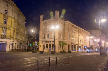 Bydgoszcz, Polonya - 25 Temmuz 2021: 85 Galeri. Polonyalı Sanatçılar ve Tasarımcılar Derneği.