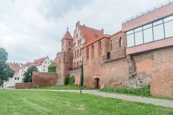 Zřícenina Teutonského Hradu Polském Torunu — Stock fotografie