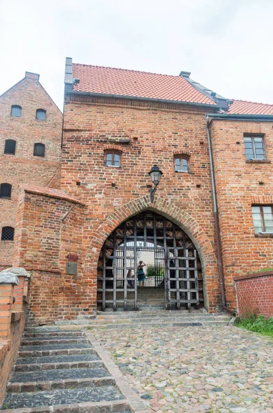 Grudziadz Poland July 2021 Water Gate Grudziadz — стокове фото