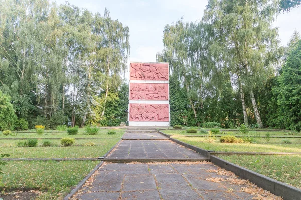 Malbork Polonia Luglio 2021 Cimitero Militare Sovietico Malbork — Foto Stock