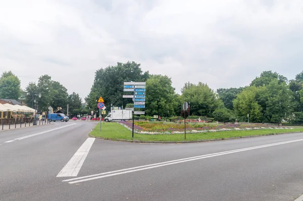 Ciechocinek Polonya Temmuz 2021 Ciechocinek Meydanı — Stok fotoğraf