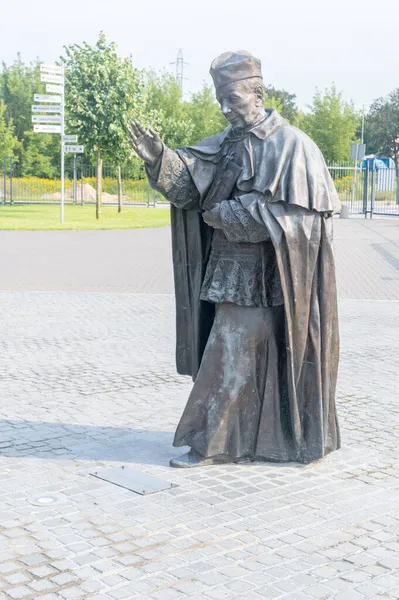 Torun Polen Juli 2021 Statue Von Stefan Wyszynski Der Kirche — Stockfoto