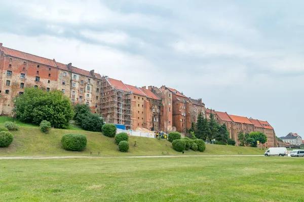 Stadsmuren Van Stad Grudziadz — Stockfoto