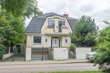 Gdansk, Polonya - 1 Ağustos 2021: Gdansk Radyosu.
