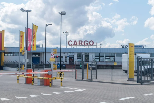 Gdansk Polen Augustus 2021 Vrachtterminal Lech Walesa Airport Gdn — Stockfoto