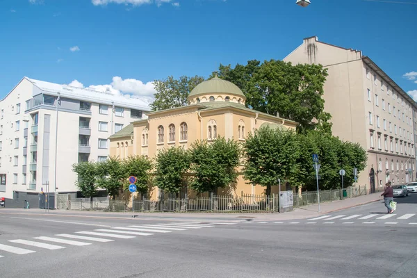 Turku Finnland August 2021 Synagoge Von Turku Finnisch Turun Synagoge — Stockfoto