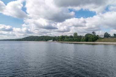 Yaz mevsiminde Gdynia Orlowo sahilinde.