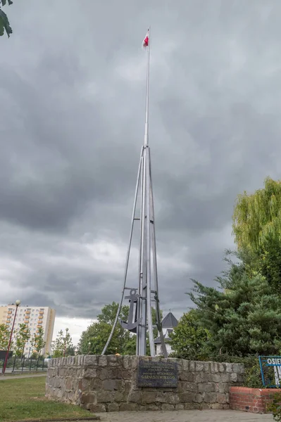 Tczew Poland August 2021 Monument Memory Antoni Garnuszewski — Stock Fotó