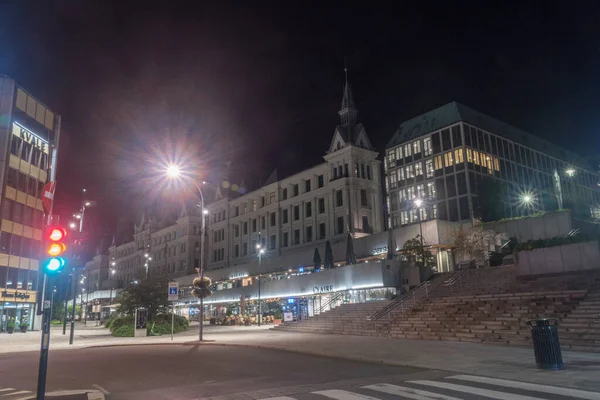 Oslo Norway September 2021 Victoria Terrasse Historic Building Complex Located — Stockfoto