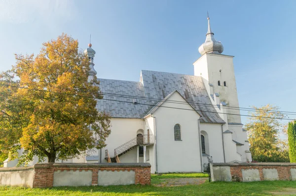 Grodek Poland Жовтня 2021 Церква Святої Трійці Гродеку — стокове фото