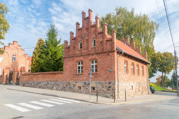 Teutonic Castle Olsztynek Πολωνία — Φωτογραφία Αρχείου