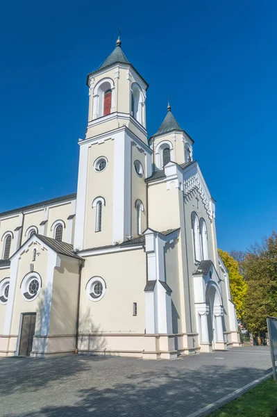 Zambrow Polonia Octubre 2021 Parroquia Católica Santa Trinidad —  Fotos de Stock