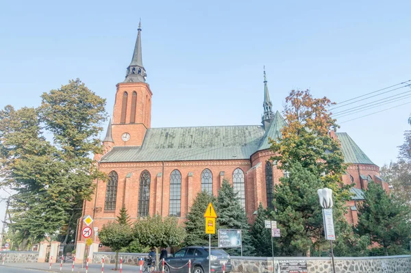 Stoczek Lukowski Polen Oktober 2021 Rooms Katholieke Kerk Van Veronderstelling — Stockfoto
