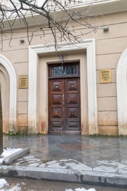 Kutaisi, Gürcistan - 18 Mart 2022: Gürcistan Ulusal Askeri Zafer Müzesi.