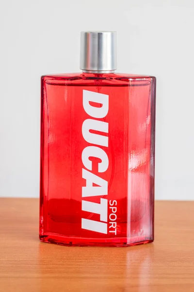 Pruszcz Gdanski Poland May 2022 Bottle Ducati Sport Eau Toilette —  Fotos de Stock