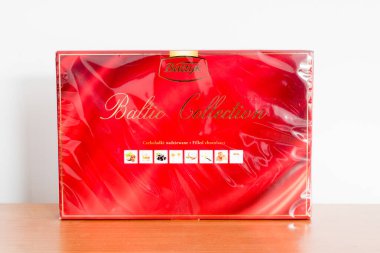 Pruszcz Gdanski, Polonya - 28 Mayıs 2022: Baltyk, Baltık Çikolata Koleksiyonu.