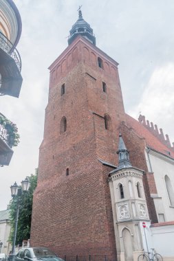 Piotrkow Trybunalski, Polonya - 30 Mayıs 2022: Cizvit Kilisesi St. Francis Xavier.