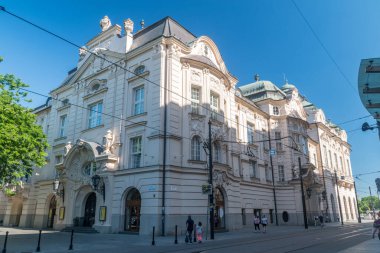 Bratislava, Slovakya - 31 Mayıs 2022: Bratislava Reduta - Slovakya Filarmoni Orkestrası).