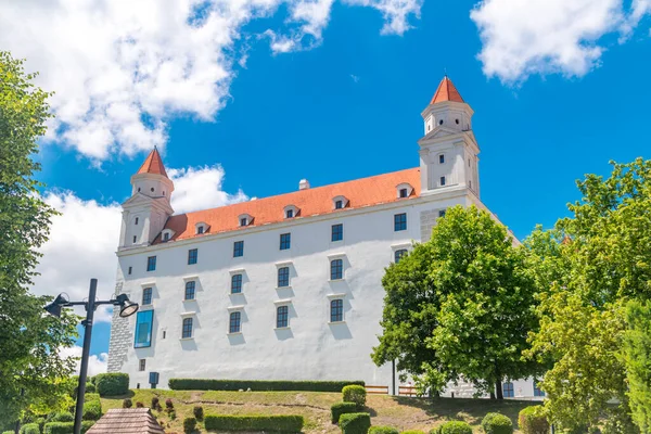 Castelo Principal Bratislava Capital Eslováquia — Fotografia de Stock