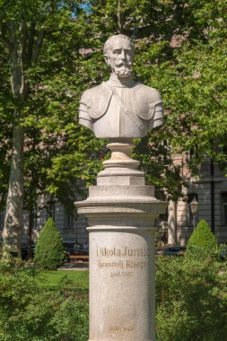 Zagreb, Hırvatistan - 2 Haziran 2022: Nikola Jurisiç 'in Baskını.