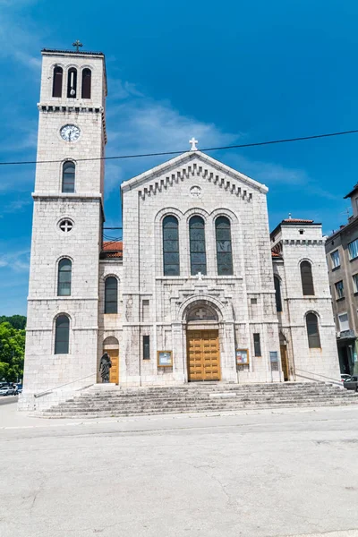 Sarajevo Bosnia Herzegovina June 2022 Saint Joseph Church City Center — 图库照片