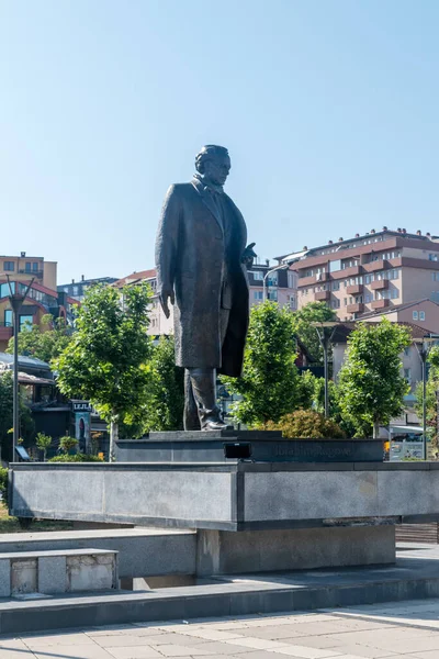 Pristina Kosovo June 2022 Statue Ibrahim Rugova — 스톡 사진