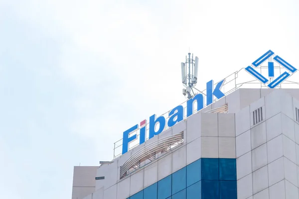 Tirana Albania June 2022 Logo Sign First Investment Bank Fibank — Foto de Stock