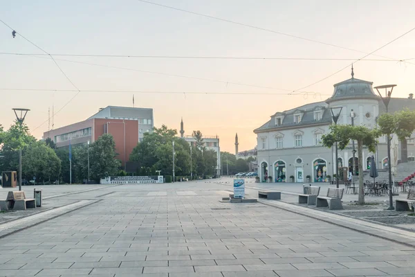 Pristina Kosovo June 2022 Mother Teresa Boulevard City Center — Foto de Stock