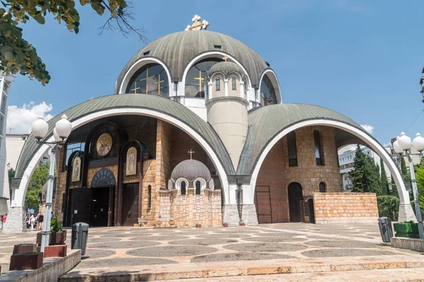 Skopje North Macedonia June 2022 Church Clement Ohrid Orthodox Cathedral — Stockfoto