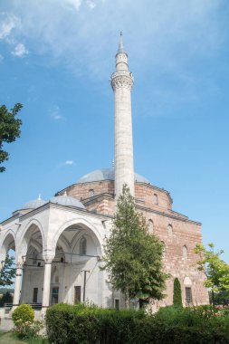 Mustafa Pasha Mosque, Ottoman-era mosque located in the Old Bazaar of Skopje, North Macedonia.