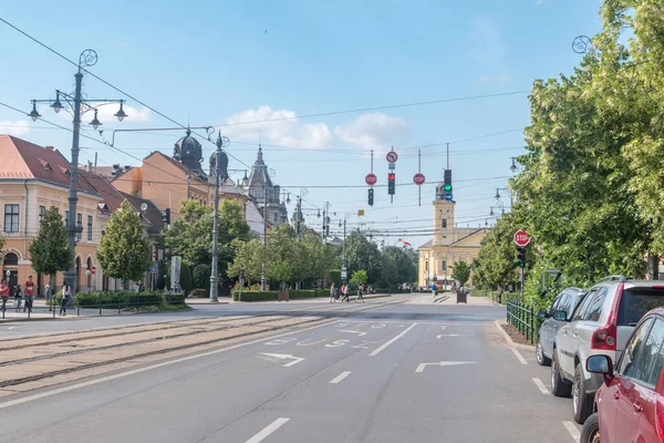 Debrecen Hungary June 2022 Street View Debrecen — Stok fotoğraf