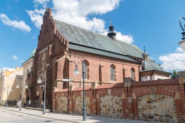 Krosno, Poland - June 12, 2022: Church of the Franciscan Friars in Krosno.
