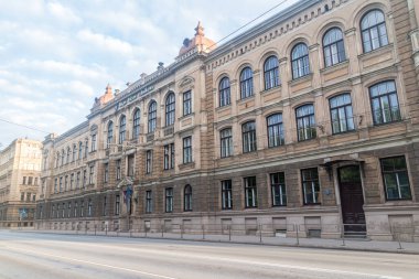 Riga, Latvia - June 20, 2022: Riga State Technical School.