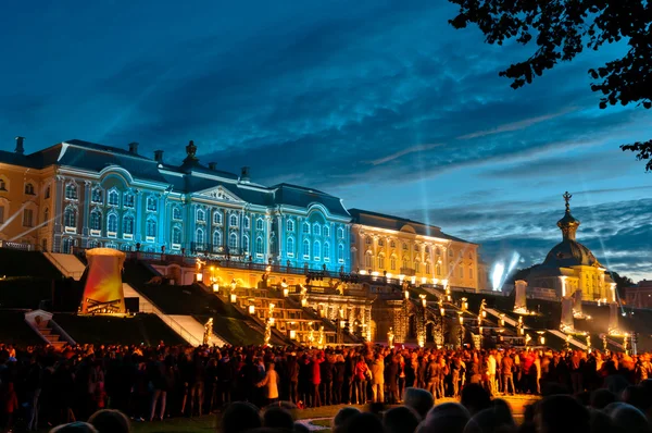 Petergof palace i Ryssland — Stockfoto