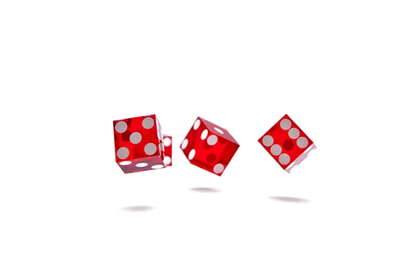 Casino dice oyun las vegas kazanmak çok sayıda oyun mutluluk görünüyor zor kumar zar oyunu — Stok fotoğraf