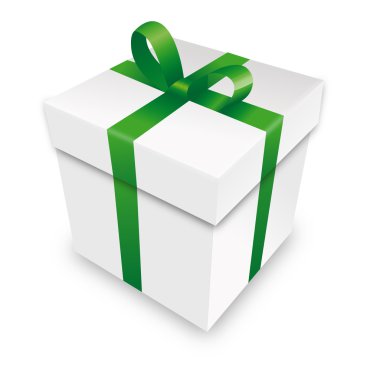 hediye paketi hediye kutusu yeşil paket parsel Xmas Sevgililer sarma