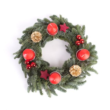 Advent çelenk mumlar, alev christmas dekorasyon ksilofon tannenzweig tarçın sopa