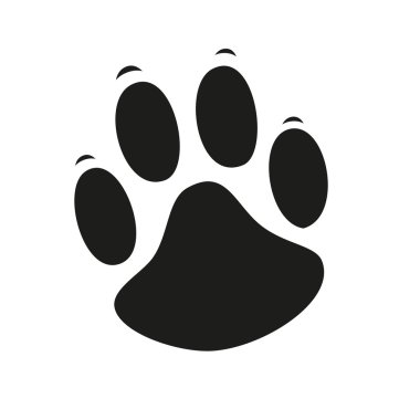 Animal Paw pet wolf paw paw vector bear footprint animal paw cat paw fingerprint impression clipart